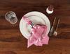 Vargottam Luxury Collection Dinner Table Linen Decor Cotton Napkin Printed Fabric Reusable Napkins Set Of 12, 20" X 20" -
