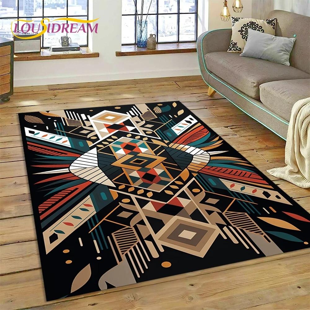 

Nordic Bohemian Rug Non-Slip Floor Mat for Living Room Bedroom Decorative Carpet Home Sofa Spaces Stylish Design 60*90cm