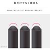 ReFa HEART BRUSH Shine Red Hair Brush with Ergonomic Design and Soft Bristles