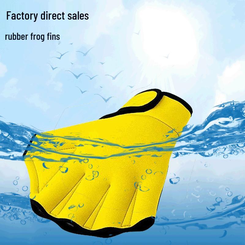 Płetwy do pływania z neoprenu – rękawice Duck Feet Paddle Gloves