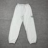 Unisex American Patchwork Batwing Sleeve Embroidered Fleece Hoodie and Casual Pants Set