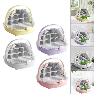 Silkworm Habitat Box for Breeding And Transport with Viewing Area