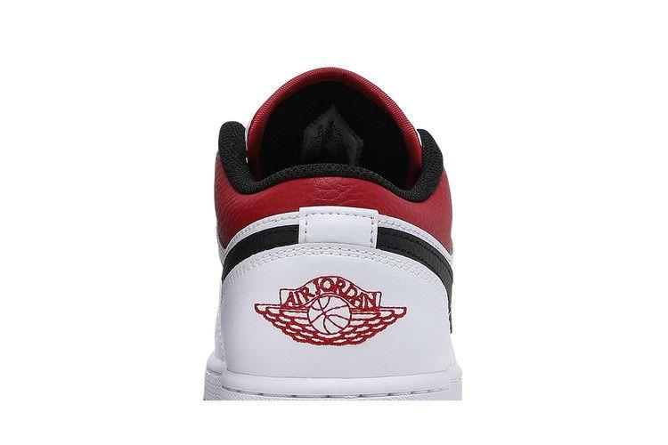 Air Jordan 1 Low GS 'White Gym Red'