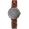 Montre - RAPTOR - Sherin - Bois De Noyer - Cadran Gris 38 Mm - Quartz 3 ATM