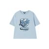 LAP Vintage Print Crop Short Sleeve T-Shirt As2Ct467