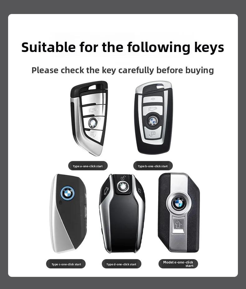 Motorcycle Remote Key Case Shell Cover Bag for BMW K1600B R1250GS R1200GS F750GS F850GSR1200RS R1200RT F900R F900XR Accessories PO2