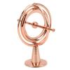 Metal Gyroscope Bracket Gyroscope Decompression Toy Mini Balance Spinning Top Artifact Rose Gold