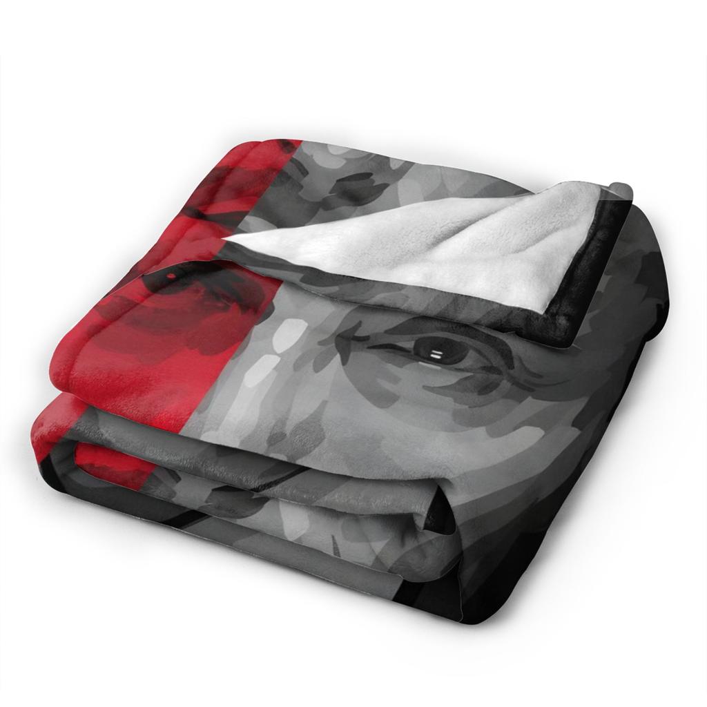 Mads Mikkelsen Blankets Quality Soft Warm  Throw Blanket Winter Travel Office Bedroom Fluffy Bedspread