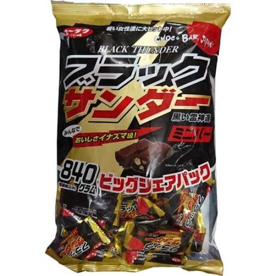 

Yuraku Confectionery Black Thunder 840г Большая упаковка