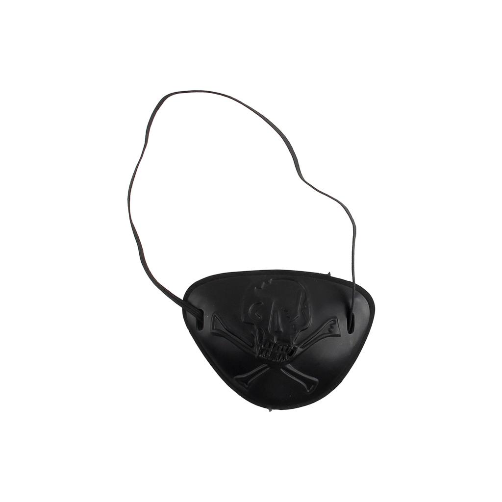 Ooglapje voor Volwassenen Kinderen, Zwart Eénooglapje Halloween Feest Kostuum Accessoire