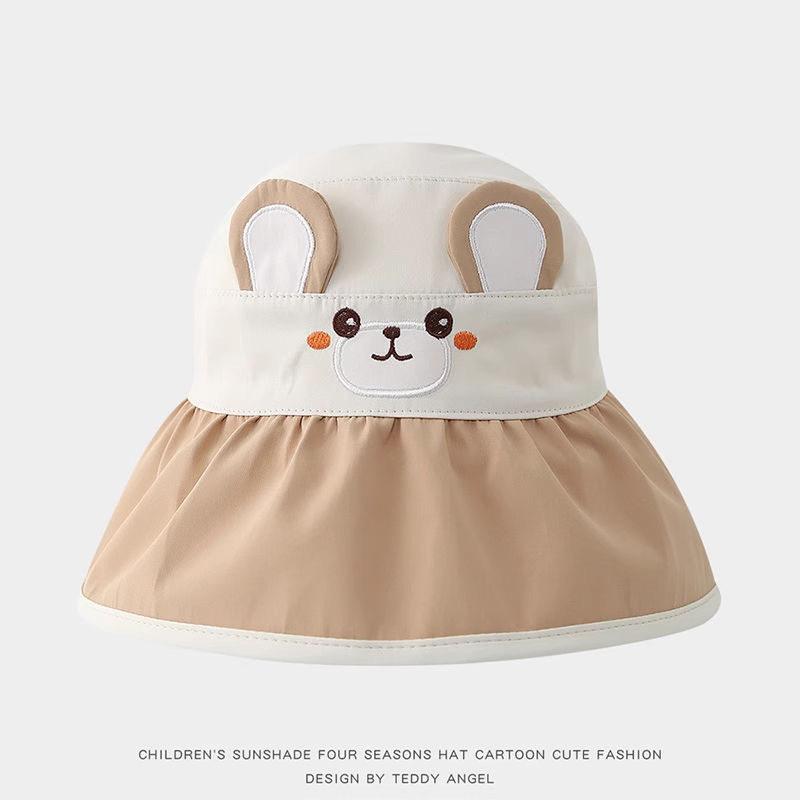 Childrens Animal Sun Hat With Wide Brim For Summer Protection And Playtime