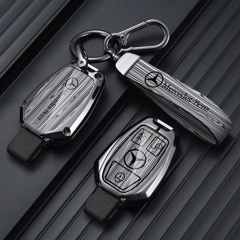 EKR2  Zinc Alloy Car Remote Key Case Cover Shell for Mercedes Benz A B C E Class GLS GLA GLK GLC CLS CLA AMG W204 W205 W212 W463 W176
