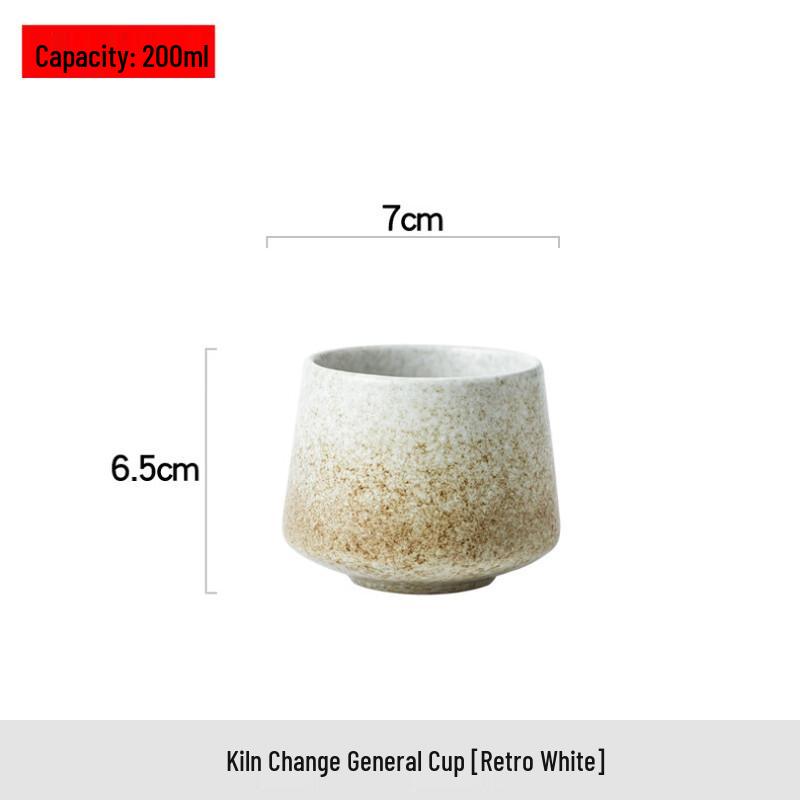 QiTai Japanese Retro Ceramic Mug