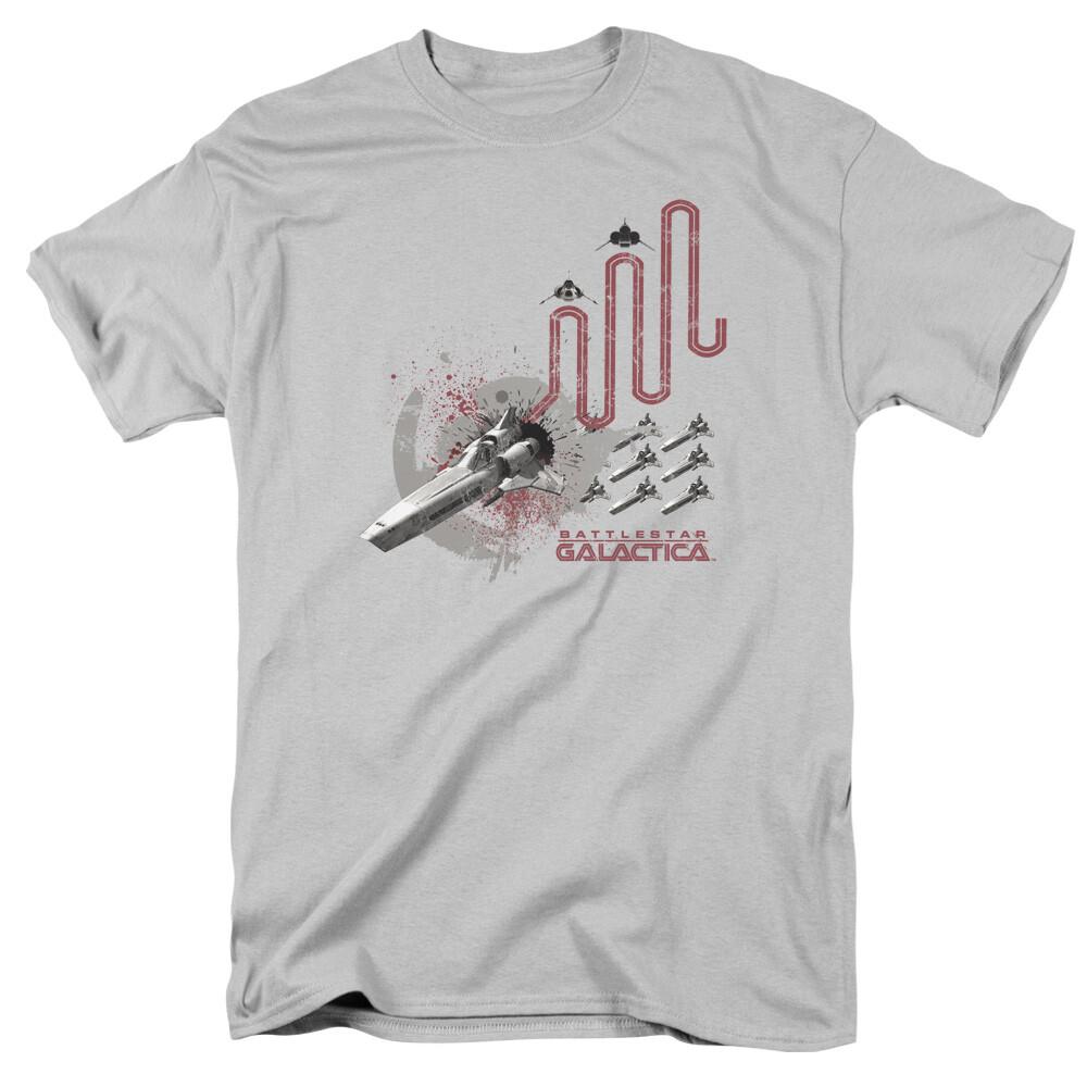 Battlestar Galactica Vampires Badge T-Shirt XXL