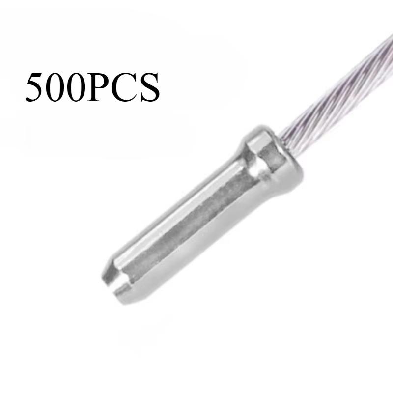 10-1000Pcs Bicycle Line Pipe Tail End Caps Brake Line Derailleur Shift Wire End Caps Tips Mtb Bike Accessories Brake Cable Cap