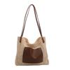 2024 Spring/Summer Women's Straw Woven Handbag: Vintage Pastoral-Style Shoulder Tote