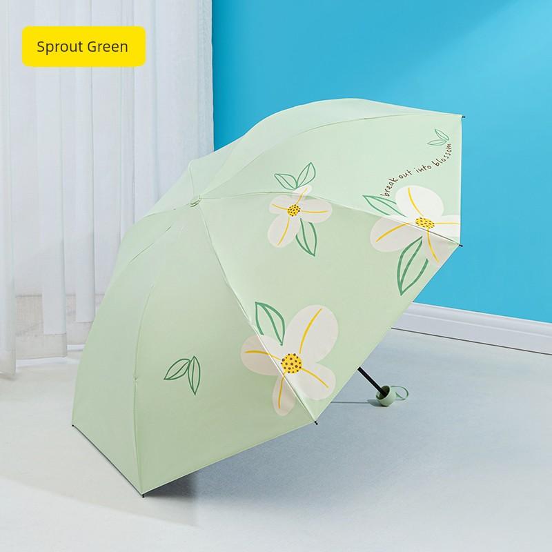 Paradies Schirm Sonnenschirm Schirm Faltbar und Tragbar Sonnenschirm Sonniger Schirm Weiblich Gutaussehend Cartoon Student Kleiner Panda Männlich