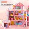 Children's Glowing Princess Castle DIY Toy Villa Set