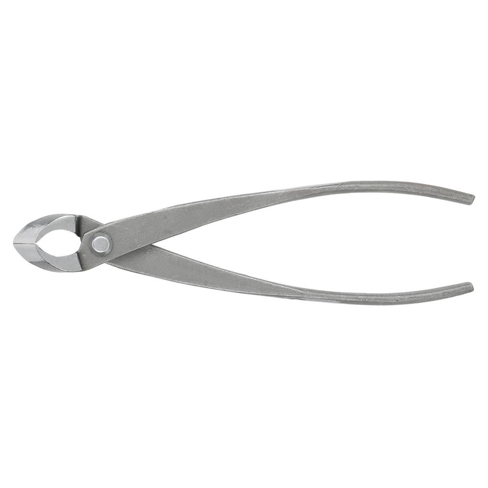 Tagliabranche per Bonsai in Acciaio Inossidabile Argento Bordo Rotondo Manopola Concava Manico Ergonomico Strumenti di Potatura Per Principianti