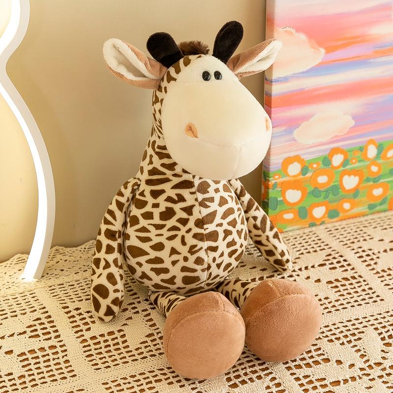 Forest Animal Doll Plush Toy Jungle Three Brothers Hugging Pillow Cute Rabbit Doll