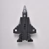 J F22 Fighter Building Block Military Armed Aircraft Assembly Toy Compatible Small Particle Set
