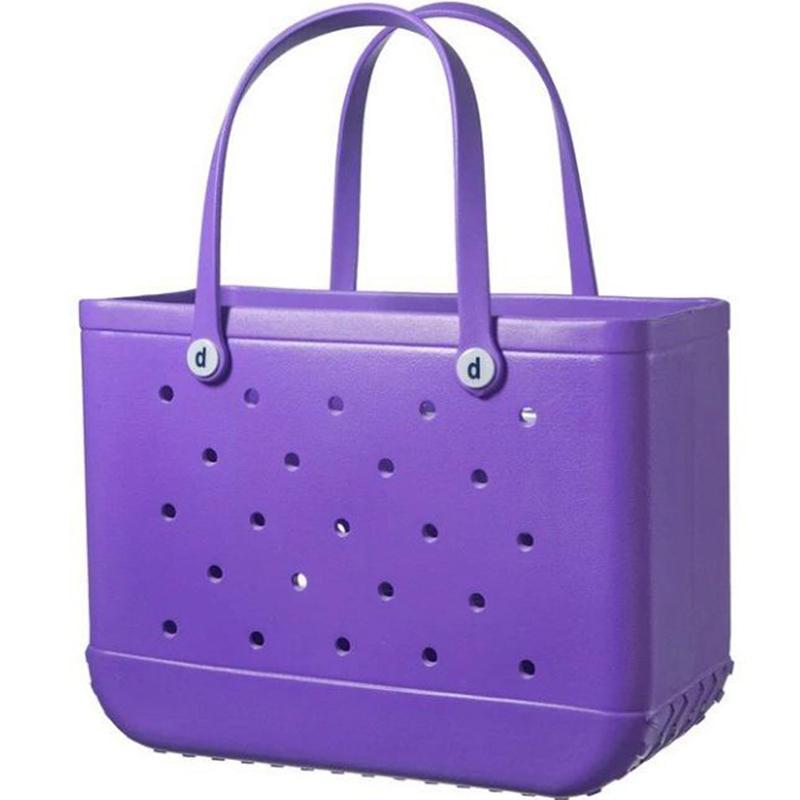 Geantă de Plajă Minimalistă de Călătorie pentru Exterior Impermeabilă Găură Găură Geantă Mică de Mână