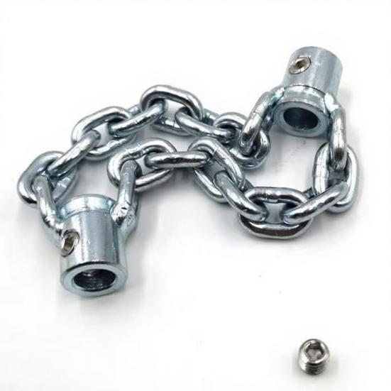 Flex-Shaft Sewer Descaling Chain Push-Type Rotary Cable Sewer Dredge Spring Drain Clog Remover PVC Pipe Maintenance Tool
