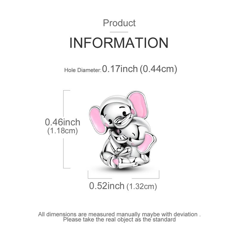 

Copper Pink Color Cat S Paw Rabbit Elephant Zircon Dangle Charms Beads Pendant Fit Bracelet Necklace Diy Jewelry