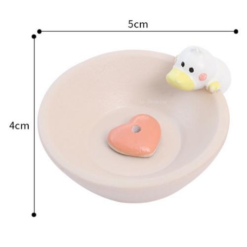 

Мини-подставка для благовоний в виде животного, смола, милая, креативная, мультяшная, подставка для благовоний, украшение для дома, в помещении, для офиса, дзен-ароматерапия, утюг