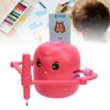 Smart Drawing Robot Educational Painting Learning Robot with Learning Word Cards Colored Pens for Girls Boys Over 5 Years Old