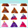 Adorable 8in Poo Family Emoji Plush Toy For Stress Relief And Home Decoration