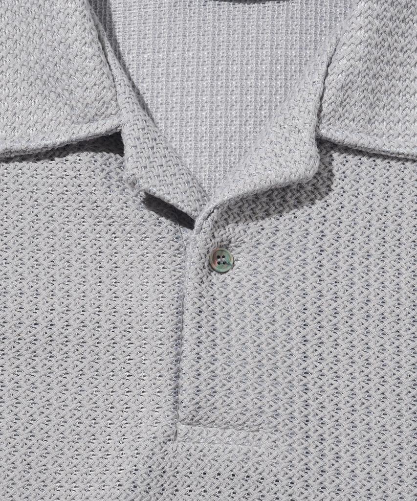 OTHERFITS Maglia Estiva a Rete con Scollo Aperto (grigio)
