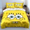 Yellow Face with Eyes. Bedding Sets Duvet Cover Sets Duvet Covers Pillowcases(1 * Duvet Cover 2 * Pillowcases, Without Duvet Insert)