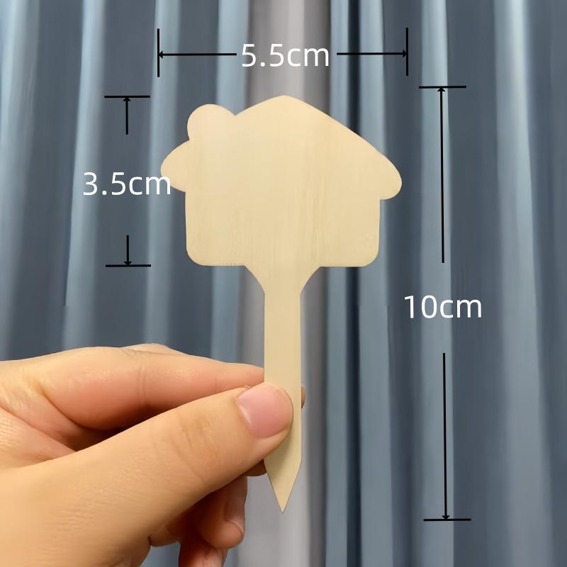 Bamboo Gardening Plant Labels & Succulent Flower Stakes