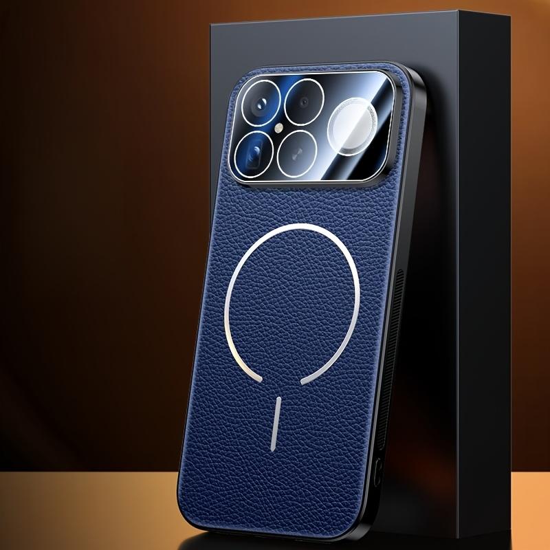 Luxus Mode Litschi Textur Magnetisches Leder Handyhülle für Xiaomi Poco F8 Pro F8 Ultra Kabelloses Laden Kameraschutz Stoßfeste Hülle Funda