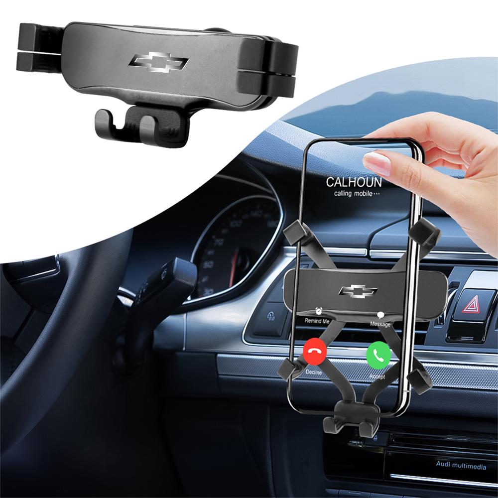 Car Mobile Phone Holder Air Vent Mounts Stand GPS Gravity Navigation Bracket For Chevrolet Cruze Spark Trax Aveo Captiva Malibu
