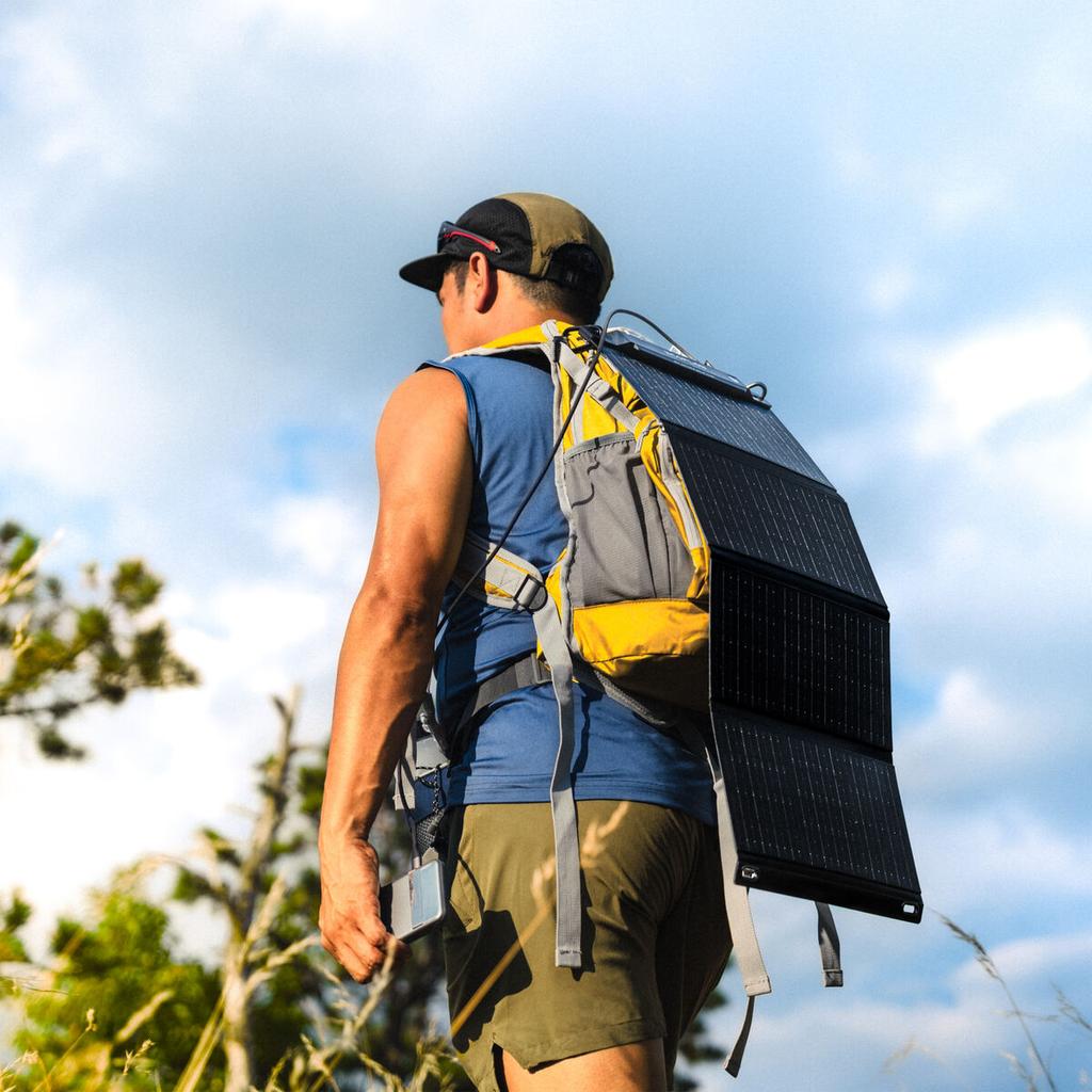 Photovoltaic Solar Panel Ecoflow EFSOLAR28W-P-S-TY-4-EU 27 W Foldable