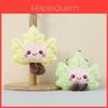 Portachiavi Giocattolo Peluche Foglia d'Acero Creativo con Imbottitura in Cotone PP per Regali agli Studenti e Decorazione per Borse