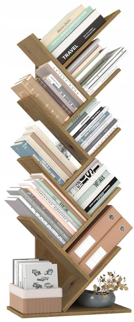 Regał Na Książki Artisan Choinka Biblioteka Półka Szafka W Kształcie Drzewa
