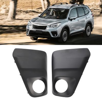 Moldura Embellecedora de Faros Antiniebla Estándar OEM ABS Fácil Instalación Negro Cubierta Embellecedora de Faros Antiniebla Resistente a los Arañazos Forester 2019 a 2021