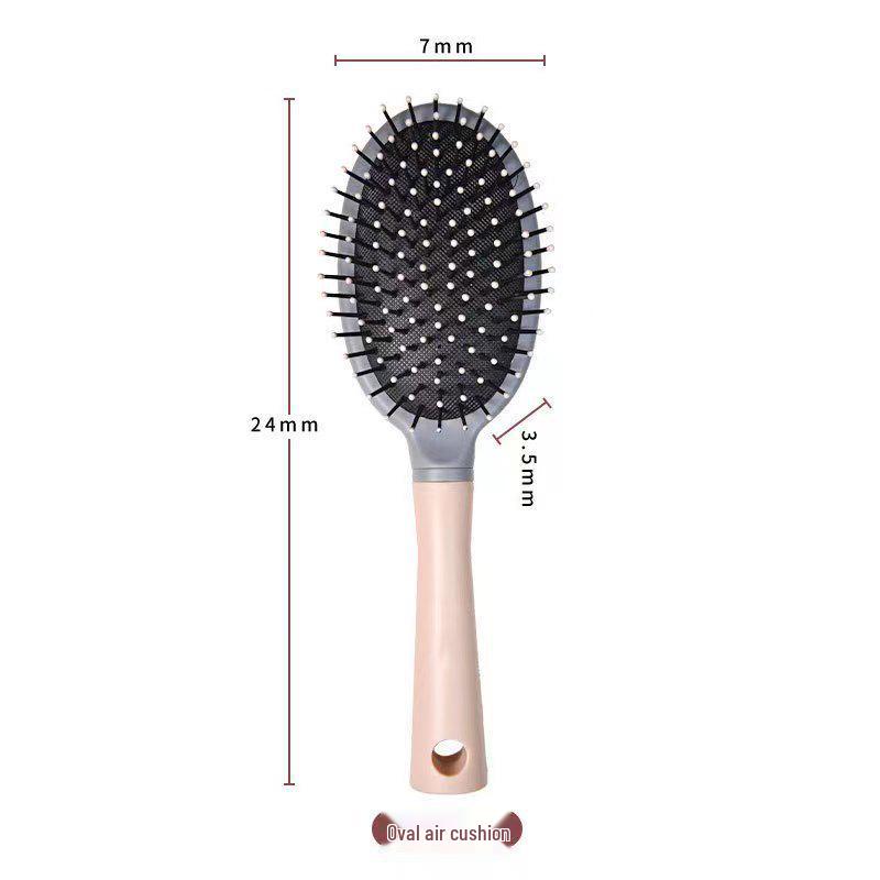 Women's Rib Comb for Wet/Dry Use: Fluffy, Cute Long Hair Styling Tool