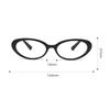 Elliptical Korean Reading Glasses Fashion Women Blue Anti Light Far Sight Eyeglasses Ladies Simple and Versatile Eyewear Diopter