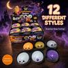 Halloween Mystery Squishy Blind Box 12 stylů Třpytivá mačkací Fidget hračka Dýně Oční bulva Lebka Úleva od stresu Senzorická hračka