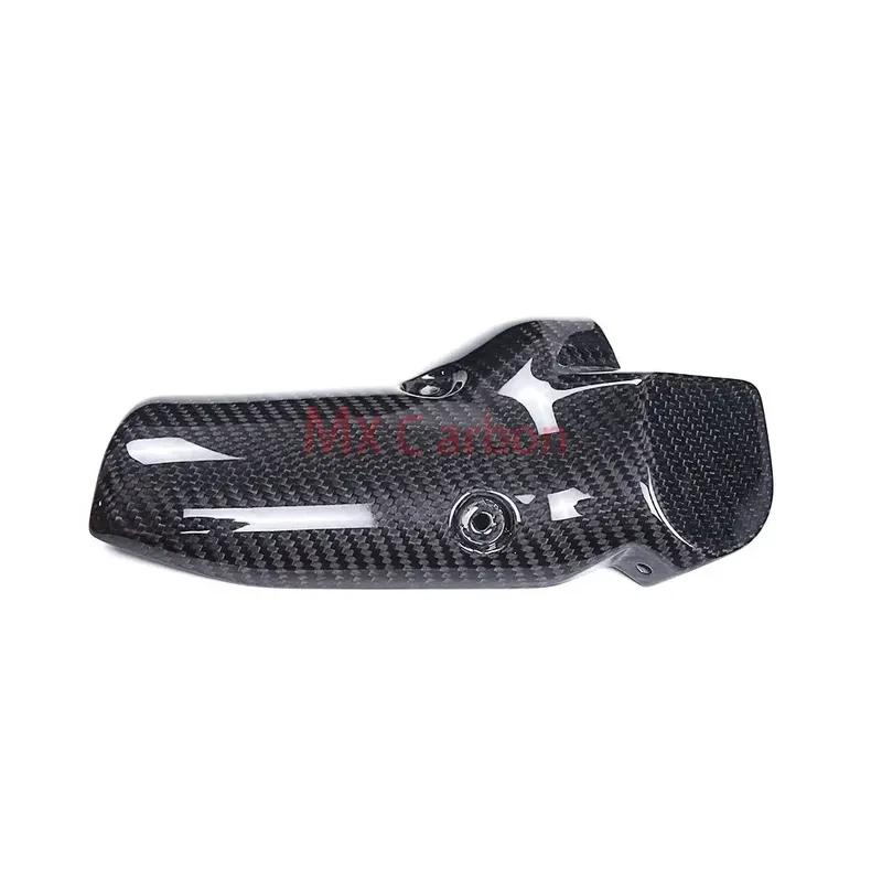 For BMW R 1300 GS R1300GS 2024 2025+100% Full Carbon Fiber Exhaust Hood Pipe Protector Cover Fairing Motorcycle Accessories