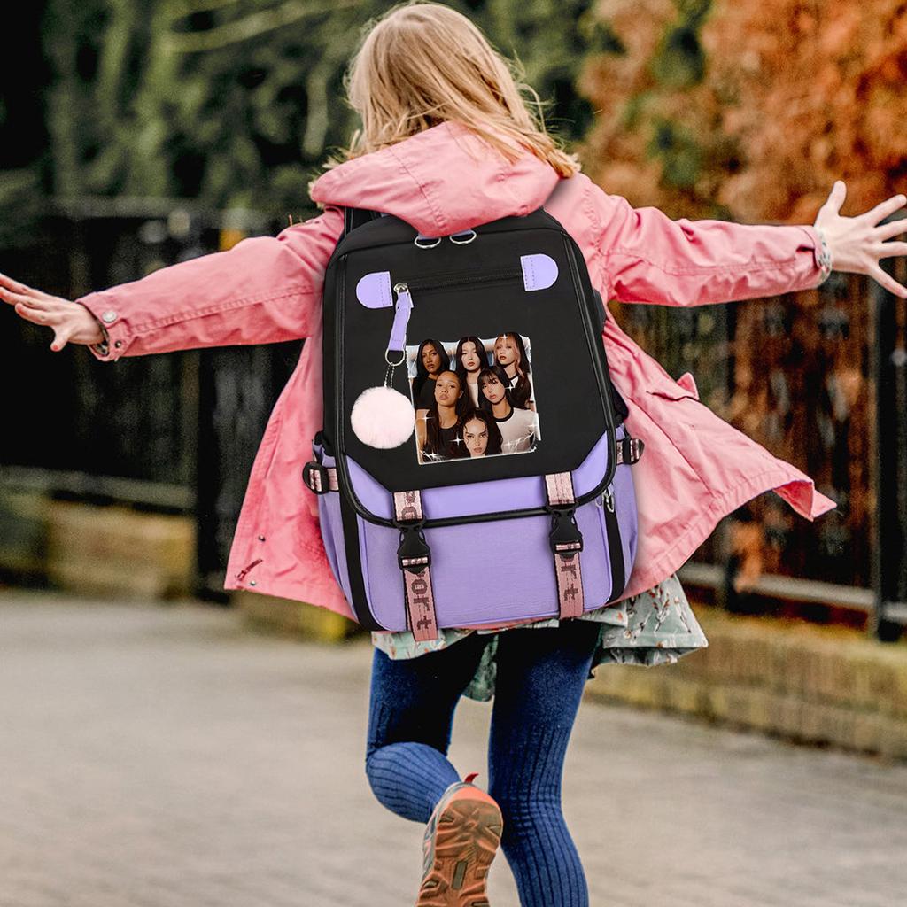 Bedruckter Rucksack für Schüler, Schule und Campus