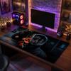 Big Mouse PadHalloween Michael Myers Extended Soft Desk Mat Gaming Office Computer Table Decor Mat