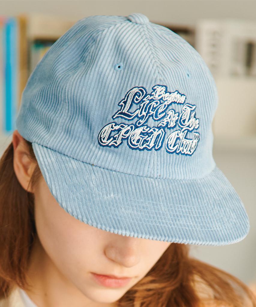 CPGN STUDIO Chump Corduroy Ball Cap Sky Grey