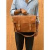 Leather Messenger Bag Laptop Bag Mens Leather Briefcase Crossbody Bag Satchel Bag Computer Bag Christmas Gifts Leather Bags Shoulder for Him