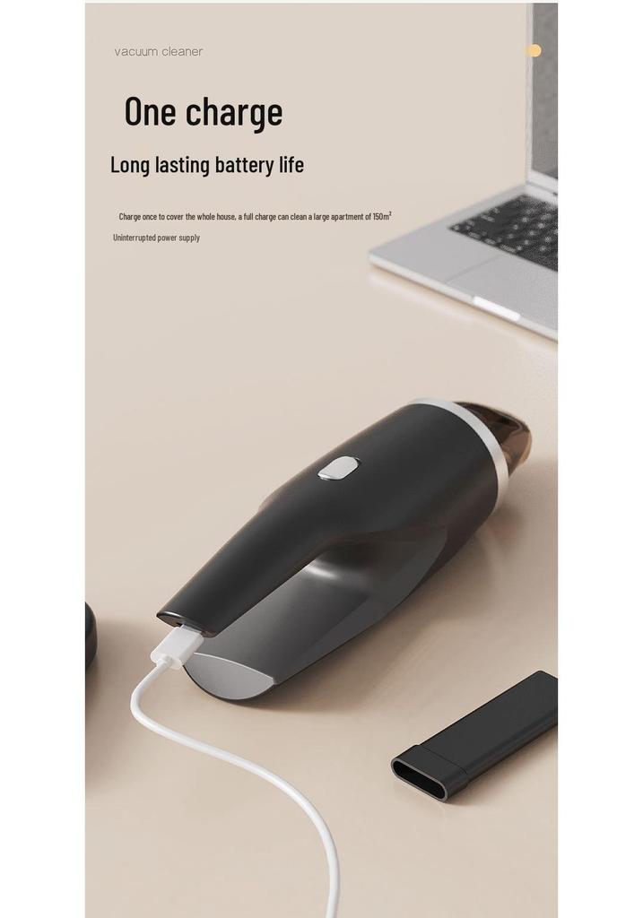High Suction Handheld Wireless Vacuum Cleaner for Home & Car