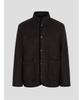 Beanpole Men Fleece Button-Up Cardigan Brown